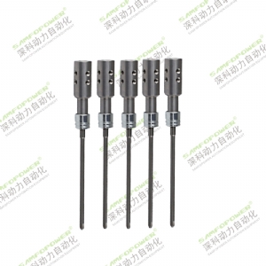 Screw machine - batch knife components